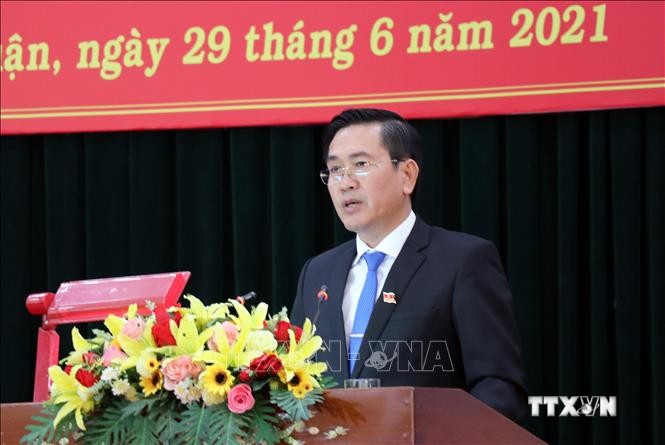 Ông Phạm Văn Hậu giữ chức Chủ tịch HĐND tỉnh Ninh Thuận 