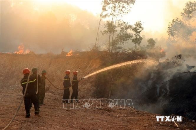 Thừa Thiên Huế cảnh giác với nguy cơ cháy rừng diện rộng