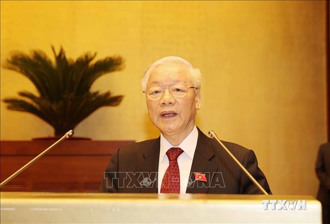 Tổng Bí thư Nguyễn Phú Trọng: Tiếp tục nâng cao hơn nữa chất lượng và hiệu quả hoạt động của Quốc hội trong giai đoạn mới