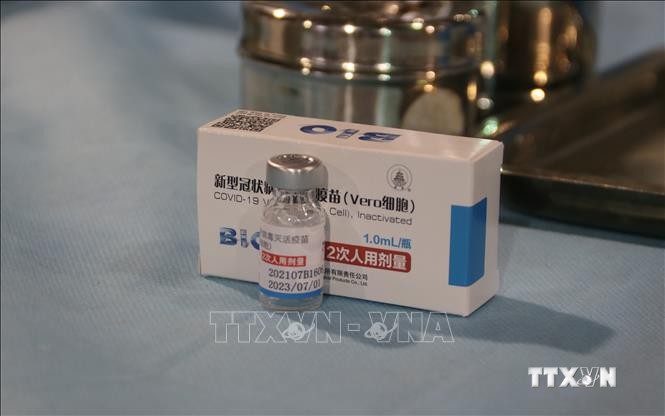 Tiếp nhận 200.000 liều vaccine do Bộ Quốc phòng Trung Quốc tặng Bộ Quốc phòng Việt Nam  