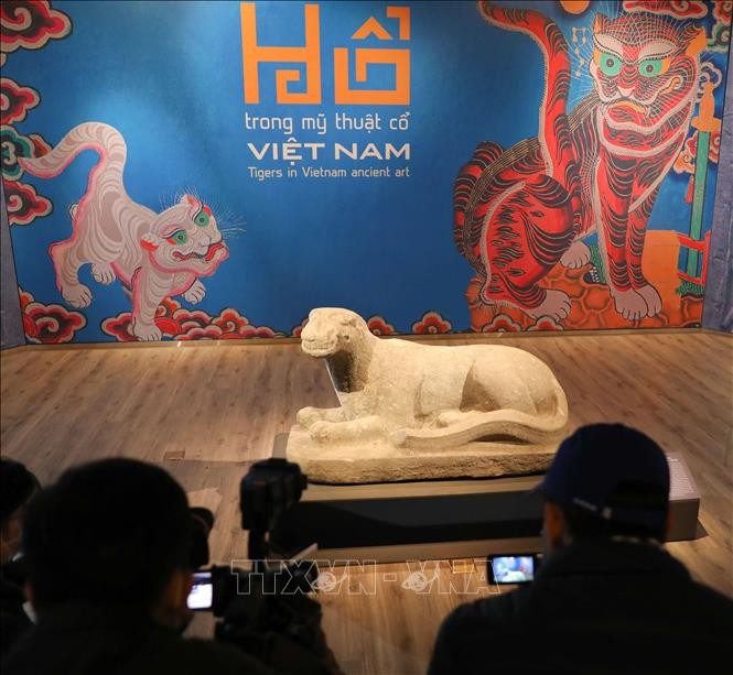 Giới thiệu hình tượng hổ trải dài trên 2.000 năm trong mỹ thuật Việt Nam