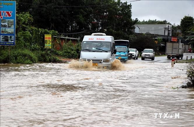 Mưa lớn làm hư hỏng nhiều nhà dân tại Tuyên Quang 
