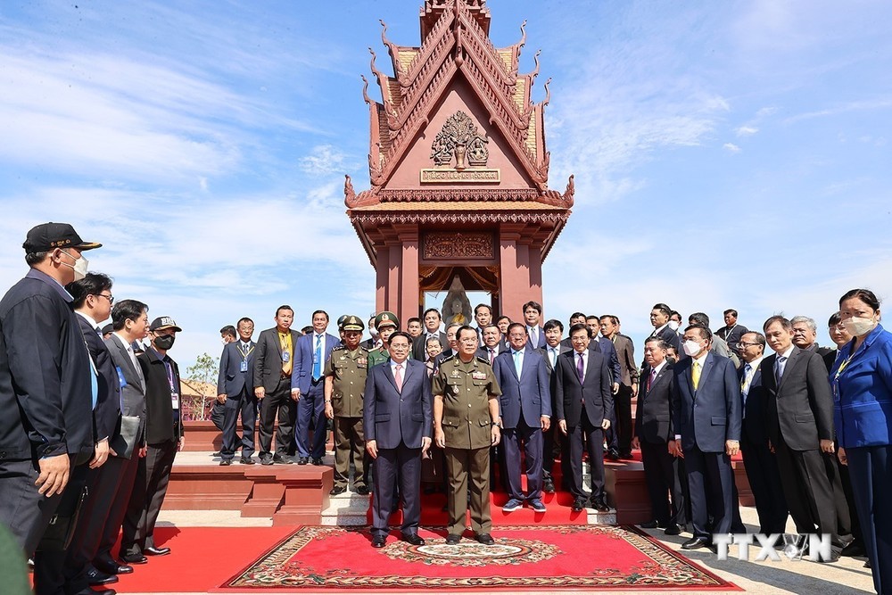 Thủ tướng Phạm Minh Chính và Thủ tướng Hun Sen: Làm sâu sắc hơn nữa mối quan hệ đoàn kết hữu nghị truyền thống quý báu giữa hai dân tộc