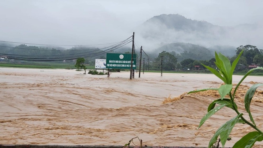 Phú Thọ: Mưa lớn gây thiệt hại nhiều tài sản của người dân
