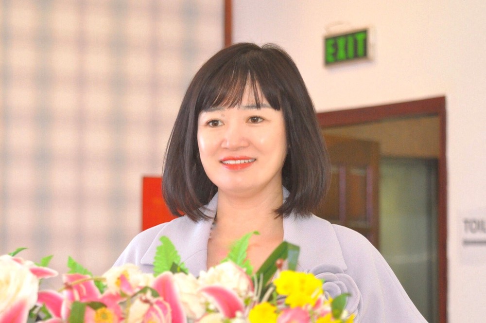 Bà Ngô Quỳnh Hoa, Phó Vụ trưởng Vụ Phổ biến, giáo dục pháp luật, Bộ Tư pháp. Ảnh: baodantoc.vn