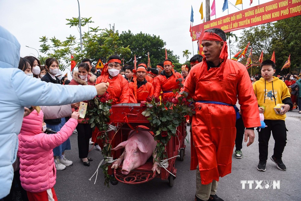 Lễ hội truyền thống làng Ném Thượng, Bắc Ninh: Duy trì nghi thức truyền thống, bảo đảm nếp sống văn minh