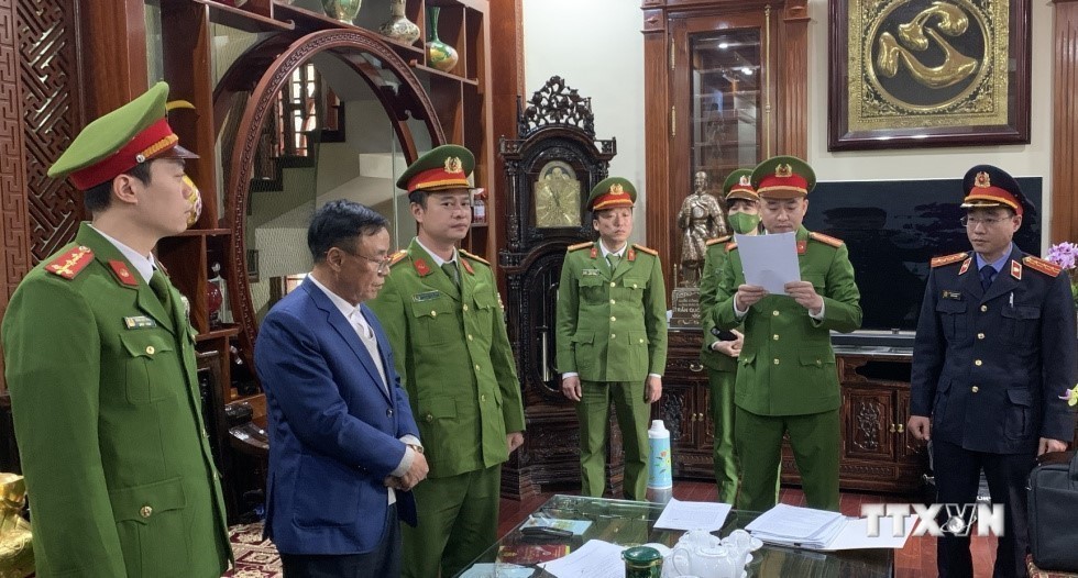 Bắt tạm giam ông Trương Minh Hiến, nguyên Phó Chủ tịch UBND tỉnh Hà Nam