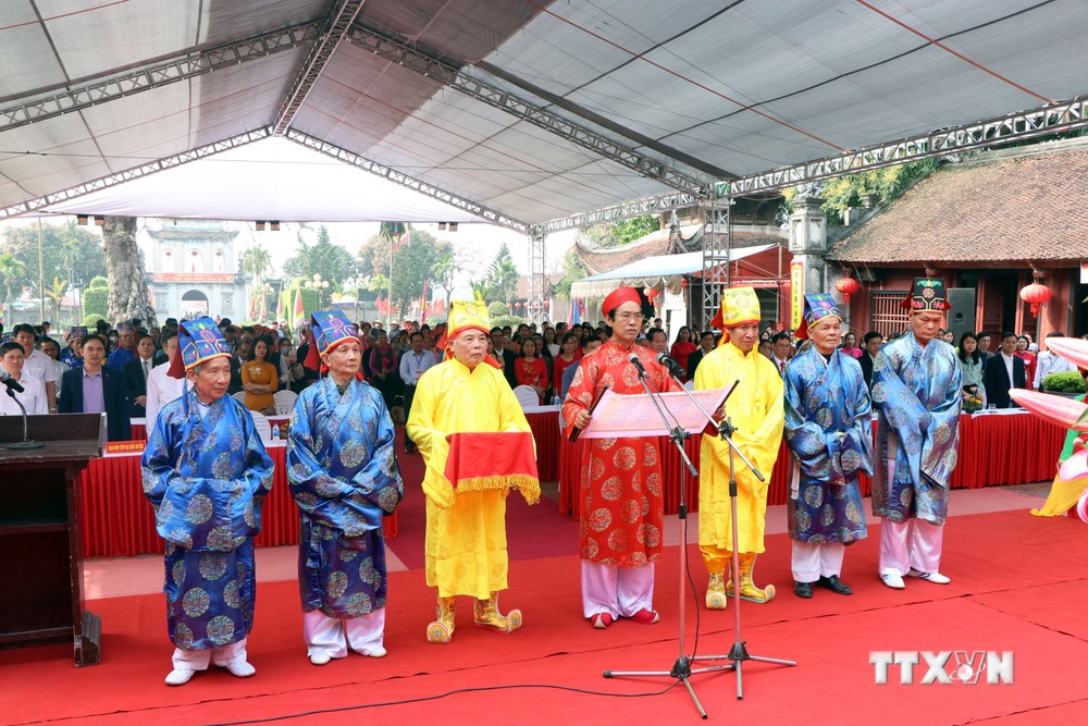 Lễ hội Văn miếu Mao Điền: Đề cao truyền thống hiếu học, tôn sư trọng đạo  
