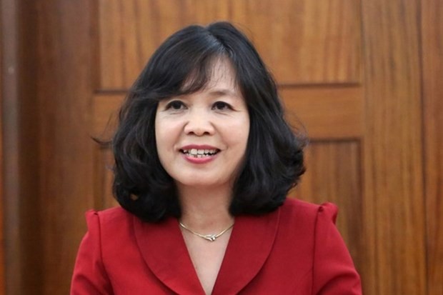 Bà Nguyễn Thị Thu Hiền, Phó Tổng Giám đốc Đài Truyền hình Việt Nam. Ảnh: VTV
