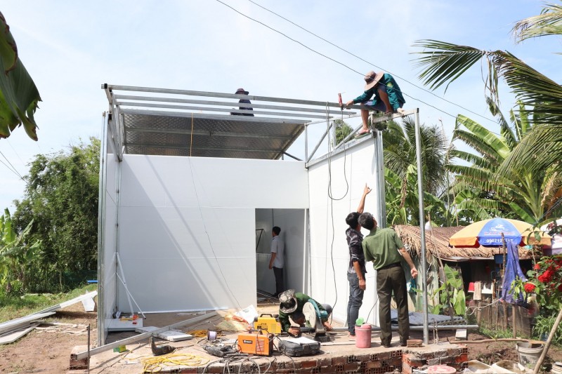 Vận động hỗ trợ xây dựng 1.200 căn nhà cho hộ nghèo tại tỉnh Sóc Trăng