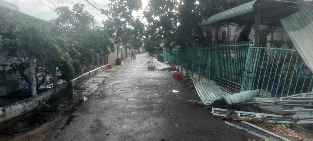 Bình Thuận: Khẩn trương khắc phục thiệt hại do mưa to, giông sét