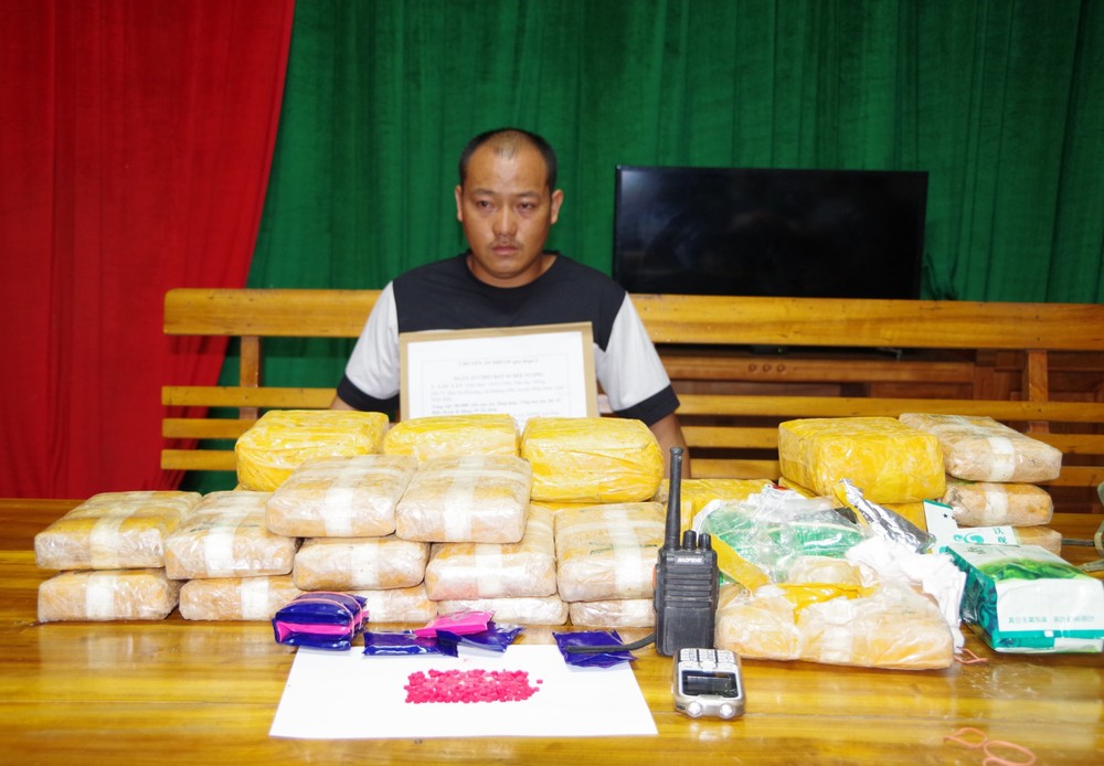 Điện Biên: Bắt giữ đối tượng vận chuyển 96.000 viên ma túy tổng hợp và 11kg ma túy đá