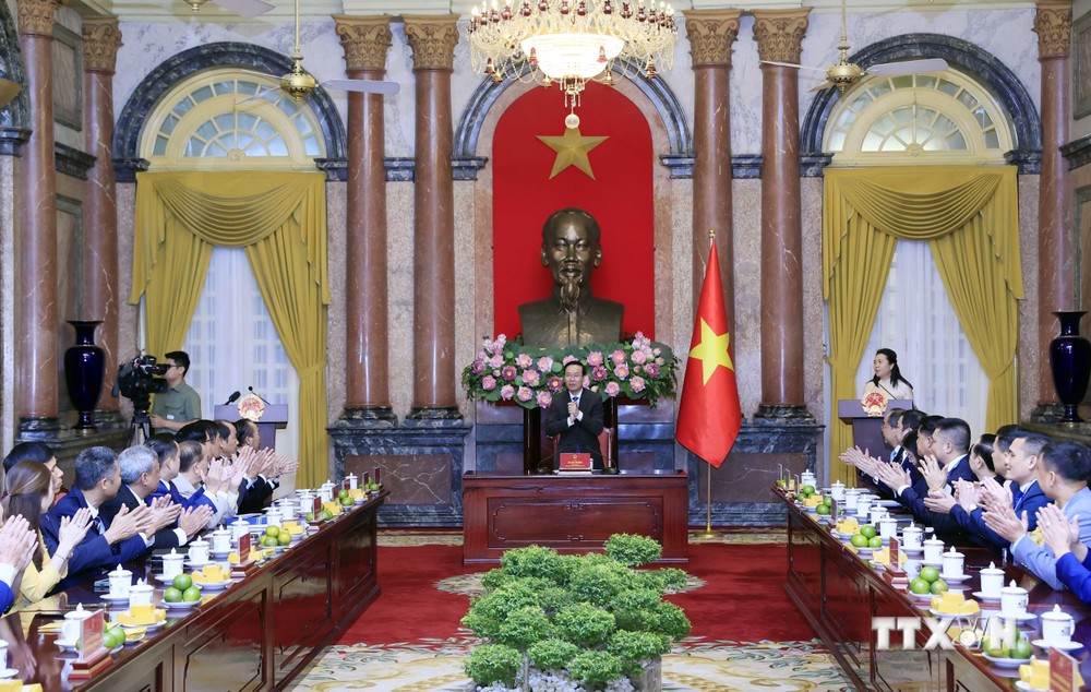 Chủ tịch nước gặp mặt đại biểu Tổng Hội Nông nghiệp và Phát triển nông thôn Việt Nam