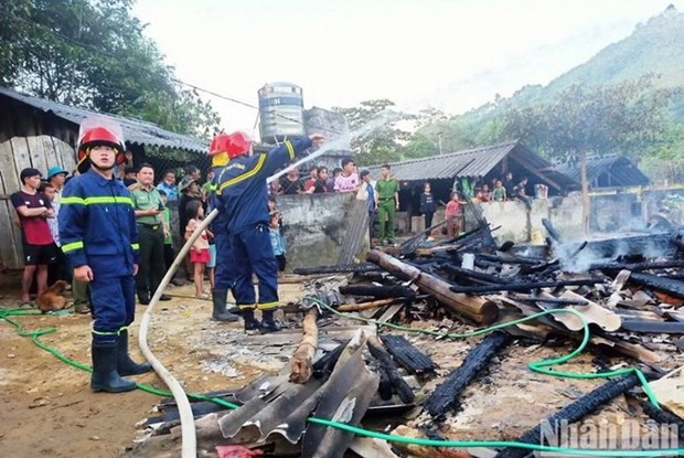 Cháy nhà dân tại Lào Cai, một cháu nhỏ tử vong