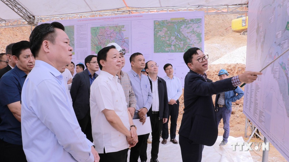 Phó Thủ tướng Trần Hồng Hà dự Hội nghị công bố quy hoạch tỉnh Bắc Kạn 