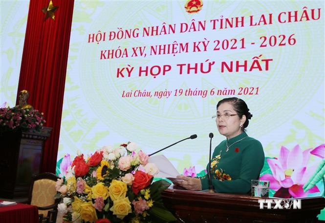 Bà Giàng Páo Mỷ tái đắc cử Chủ tịch Hội đồng nhân dân tỉnh Lai Châu