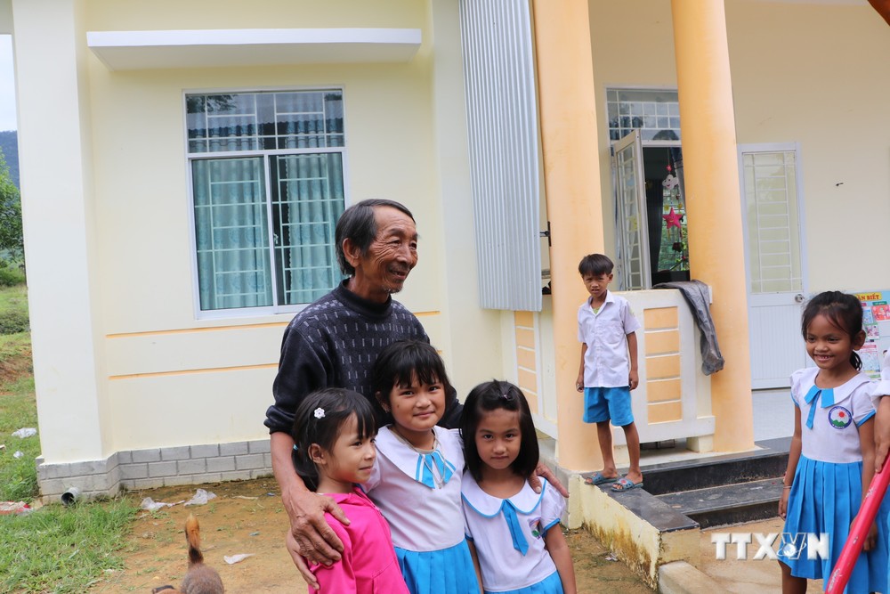 Lão nông Bùi Văn Anh hiến đất xây trường Mầm non ở vùng khó khăn tỉnh Quảng Ngãi