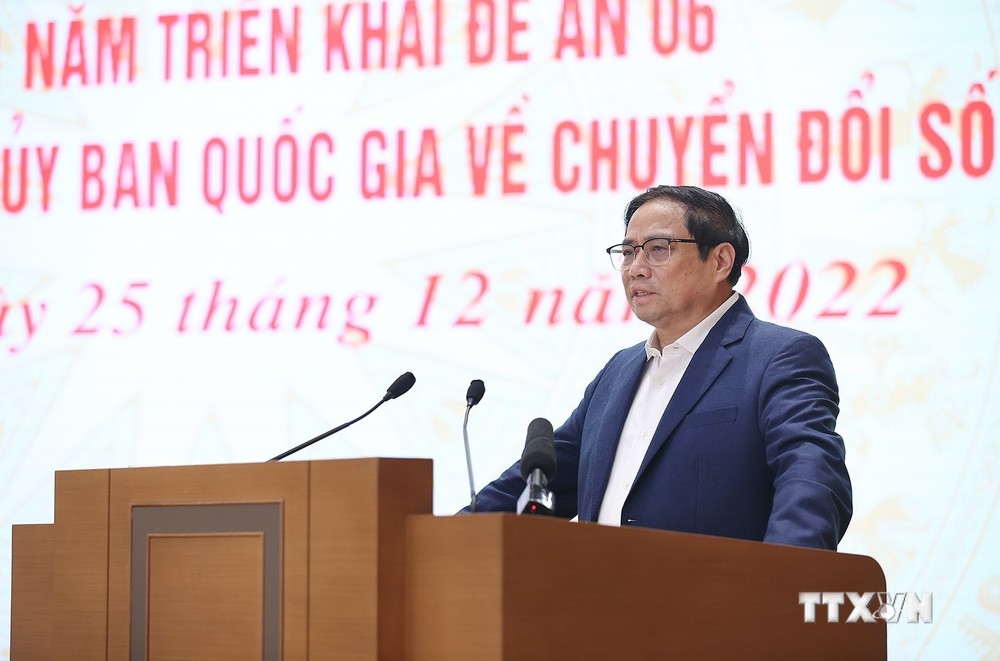 Thủ tướng Phạm Minh Chính chủ trì Hội nghị sơ kết một năm triển khai Đề án 06