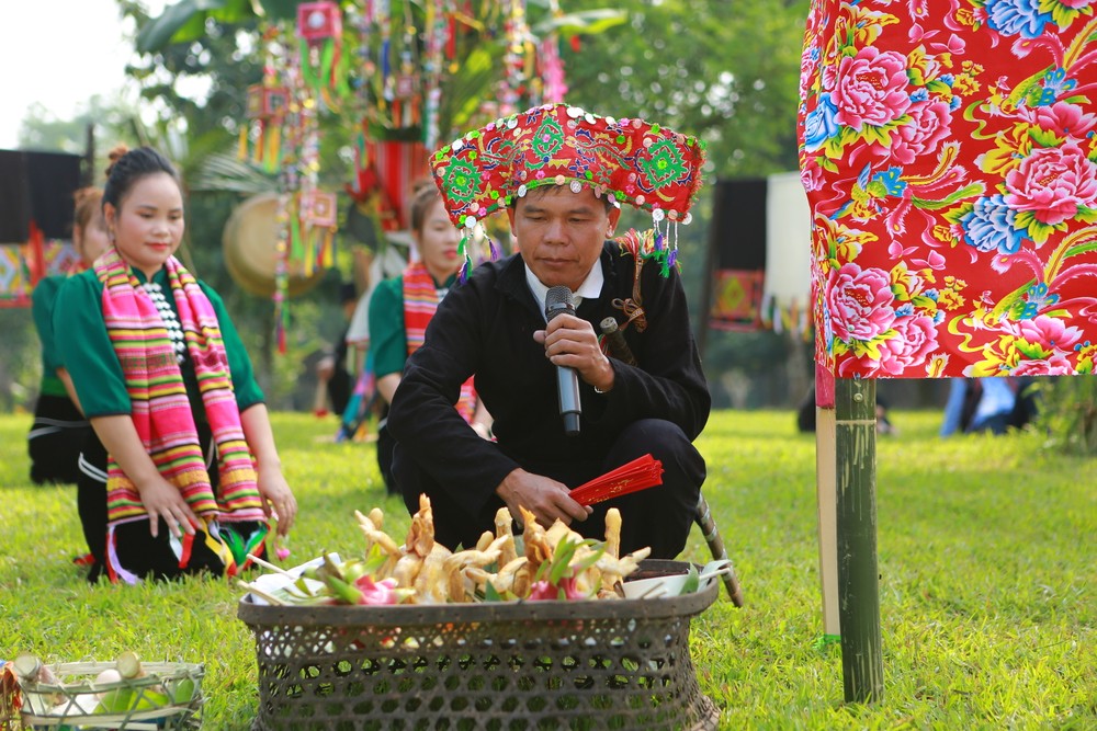 Tái hiện lễ hội Then Kin Pang của đồng bào Thái đen