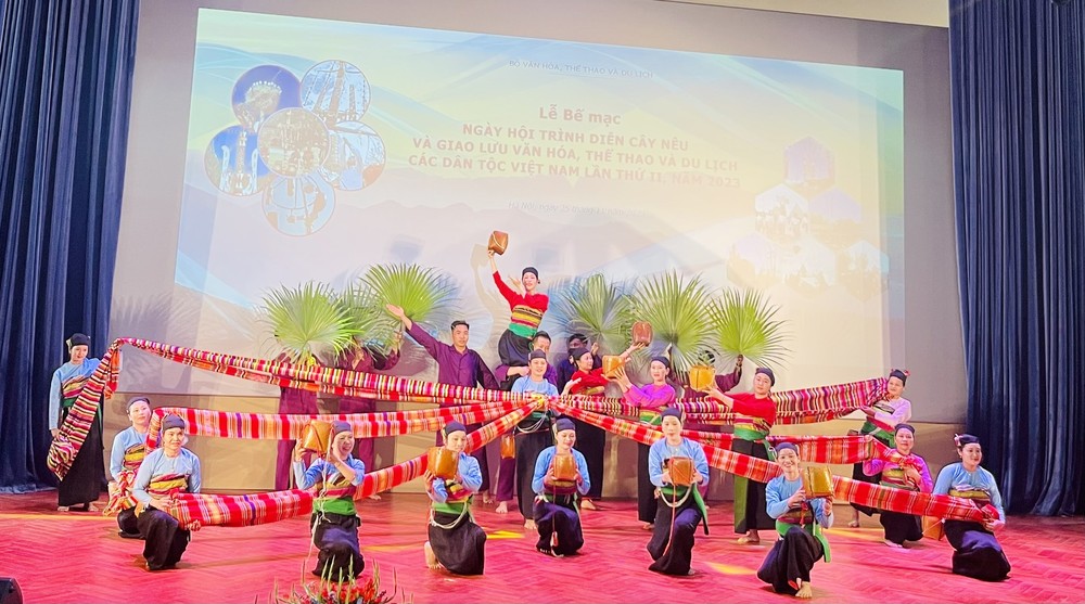 Bế mạc Ngày hội trình diễn cây Nêu và giao lưu văn hóa, thể thao và du lịch các dân tộc Việt Nam lần thứ II, năm 2023