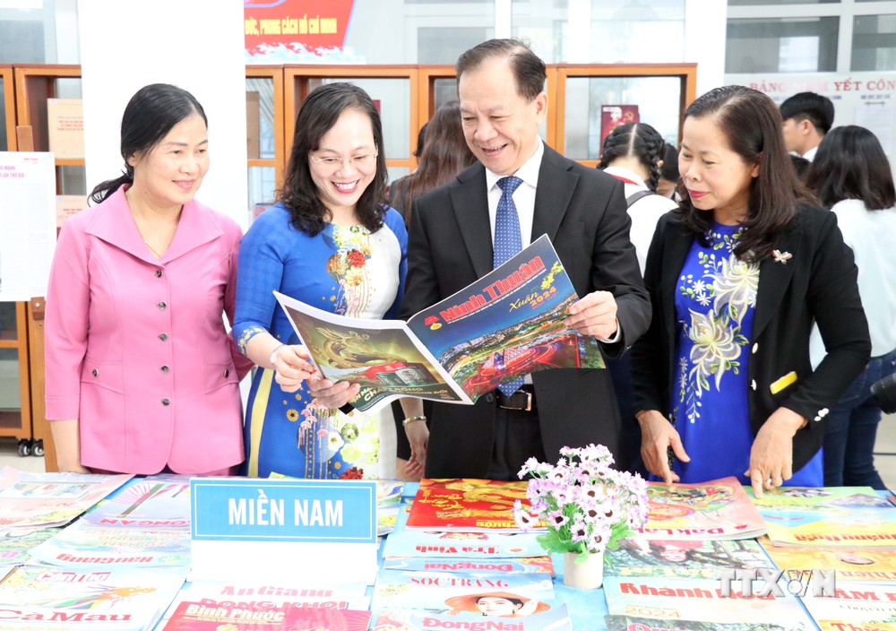 Mừng Đảng - Mừng Xuân: Tưng bừng khai mạc Hội báo Xuân Ninh Thuận năm 2024