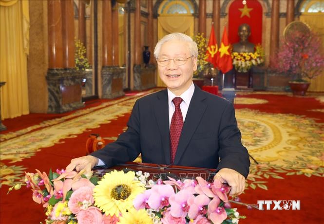 Lời chúc Tết Xuân Tân Sửu 2021 của Tổng Bí thư, Chủ tịch nước Nguyễn Phú Trọng