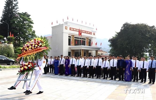 Đảng bộ và nhân dân các dân tộc Hà Giang khắc ghi lời dạy của Bác