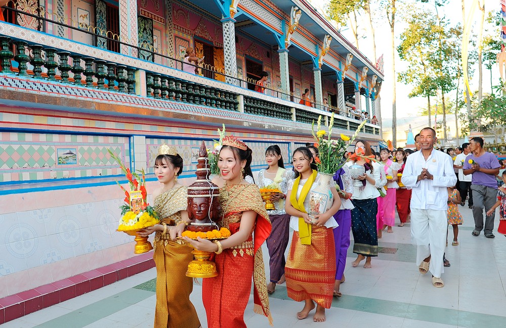 Phong tục ngày Tết Chol Chnam Thmay của người Khmer 