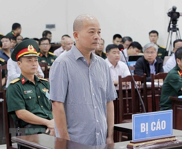 越南海军军种军事法院初审开庭 公开审理丁玉系和同案嫌犯
