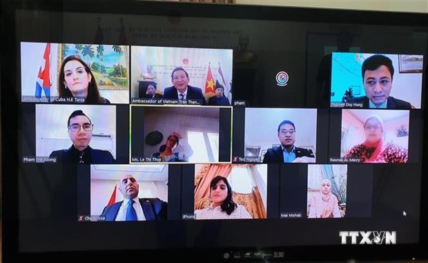 “胡志明主席——民族解放英雄、文化名人”的视频研讨会在埃及举行