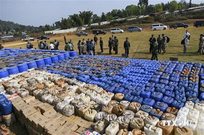 缅甸缉获东南亚最大规模的毒品案