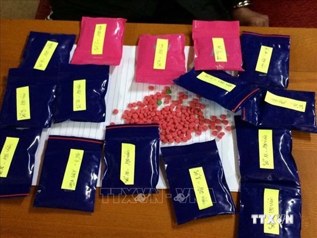 乂安省：抓获一名私藏3000粒合成毒品嫌疑人