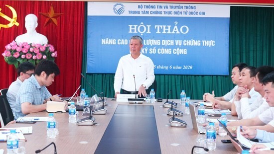 越南致力于扩大个人数字签名的市场