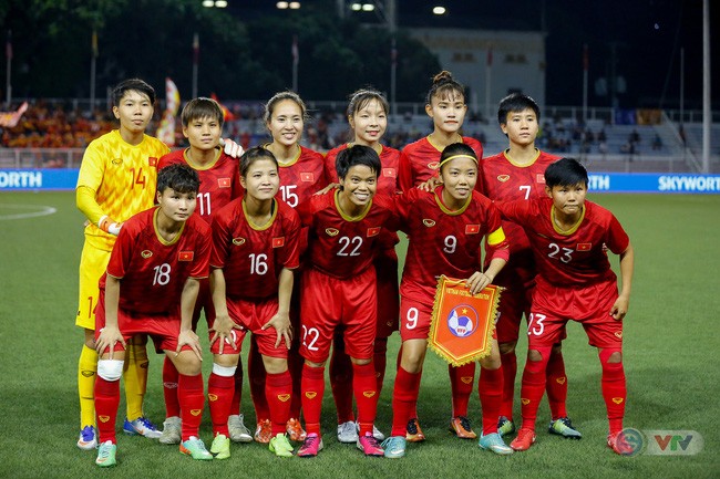 越南女足国家队在东南亚、亚洲和世界排名与上期名次不变