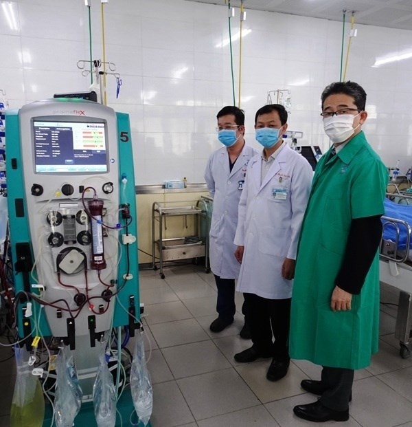 日本国际协力机构向胡志明市大水镬医院提供医疗设备