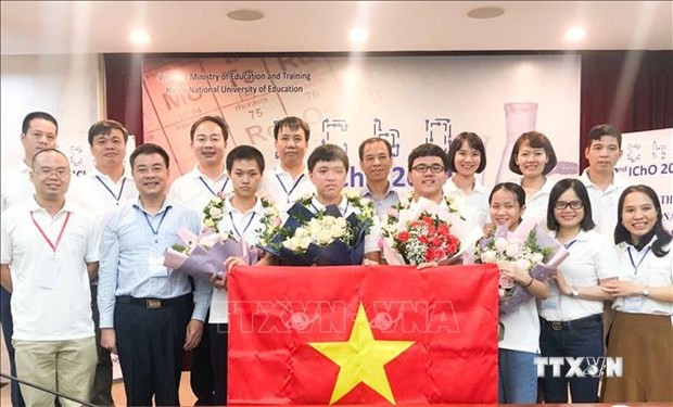 2020年国际化学奥林匹克竞赛：越南队成绩排名世界第二