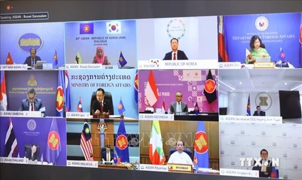 2020东盟轮值主席年：第24次东盟-韩国副部长级年度对话会以视频形式召开