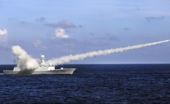  美国谴责中国在东海发射弹道导弹活动