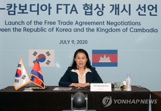 《韩国与柬埔寨自由贸易协定》进入第二轮谈判