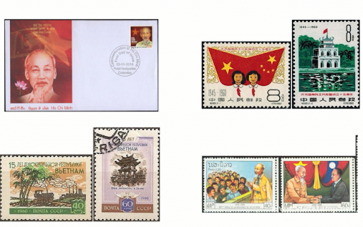 各国邮票中的越南形象