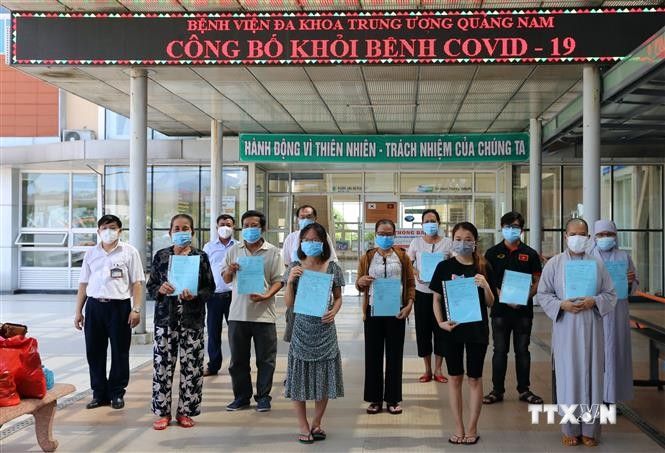 新冠肺炎疫情：越南新增24例新冠肺炎治愈出院病例