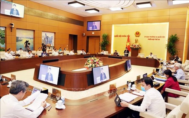 越南国会常委会第48次会议召开