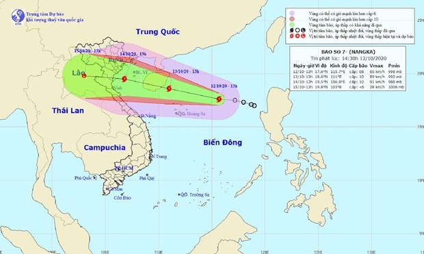 越南政府总理就克服暴雨洪水后果及应对第7号台风工作下发通知