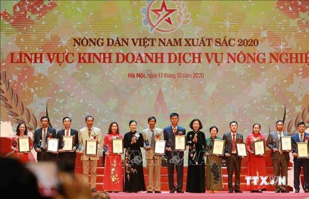 越南63名优秀农民受表彰