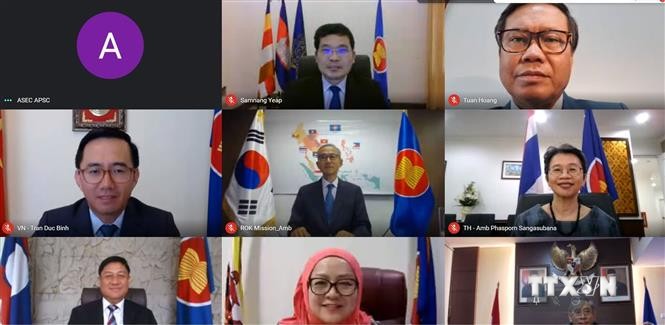 东盟-韩国联合合作委员会会议以视频形式举行