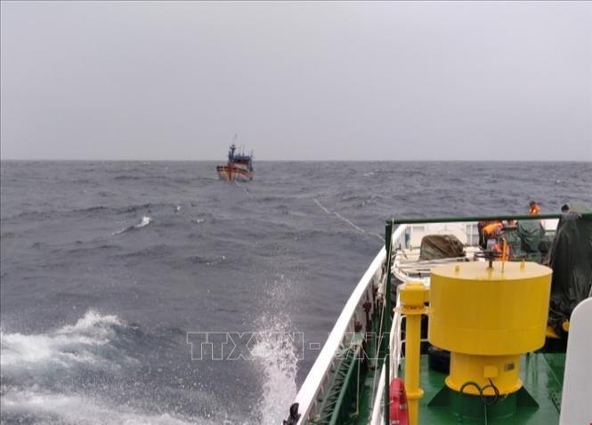 平定省26名渔民失踪事件：在海上遇险的3名渔民成功获救