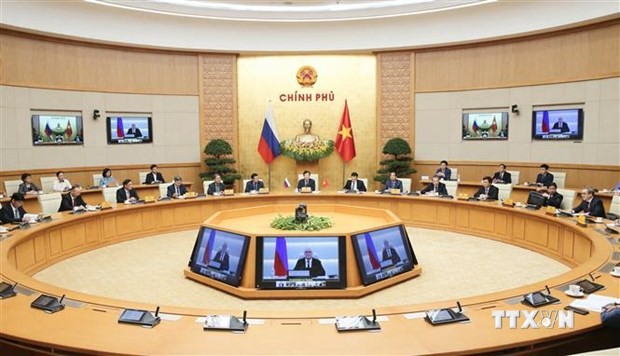 越南与俄罗斯在发展全面战略伙伴关系问题上有相同看法
