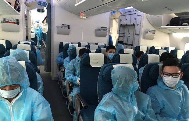 越南航空局建议安排包机航班接旅外越南公民回国