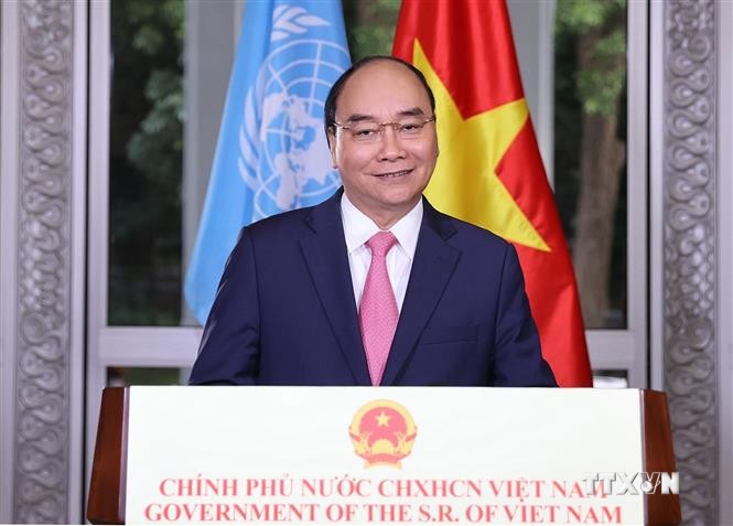 越南政府总理阮春福：越南愿同国际社会协作 为建设各国和各国人民更加美好的未来做出贡献