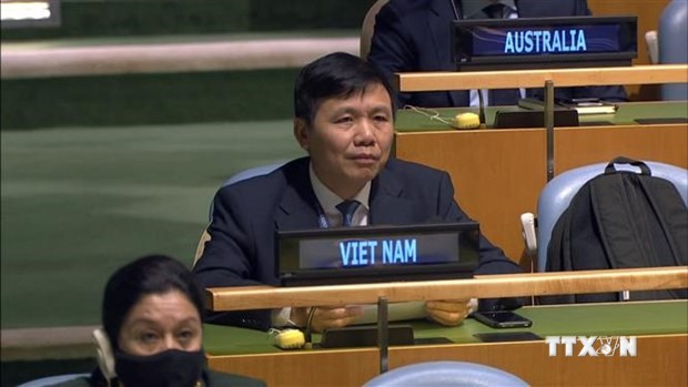 联合国大会通过由越南提出的第一项决议